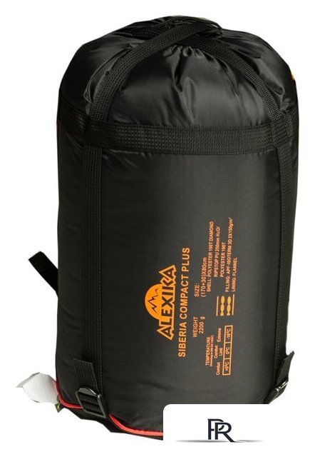 Спальный мешок AlexikA Siberia Compact Plus 200 (левая молния, зеленый) - Изображение №10 — Интернет-магазин ПроЗаказ