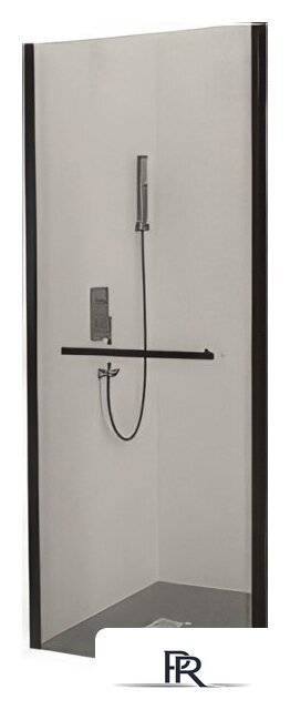 Душевая стенка RGW Z-060-3-B 90 (черный/прозрачное стекло) - Изображение №1 — Интернет-магазин ПроЗаказ