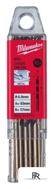Набор сверл Milwaukee 4932373341 (10 предметов) - Изображение №1 — Интернет-магазин ПроЗаказ