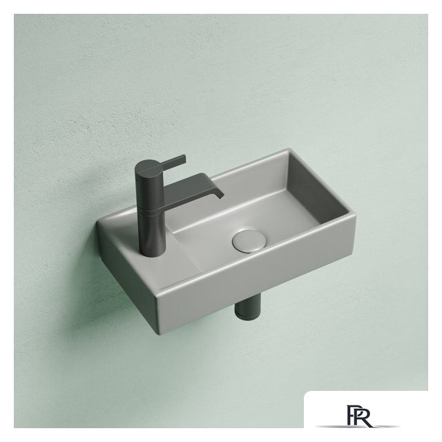 Умывальник Ceramica Nova Element R CN6051RMH (антрацит матовый) - Изображение №5 — Интернет-магазин ПроЗаказ