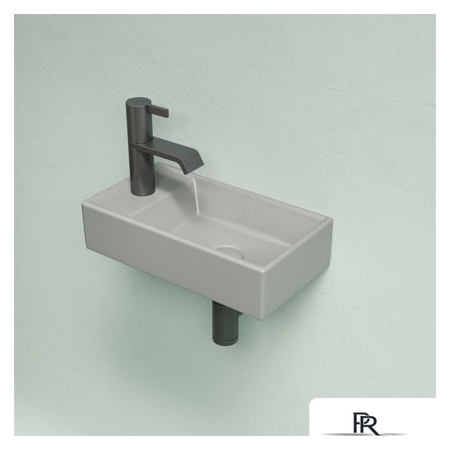 Умывальник Ceramica Nova Element R CN6051RMH (антрацит матовый) - Изображение №2 — Интернет-магазин ПроЗаказ