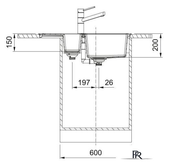 Кухонная мойка Franke S2D 651-78 143.0618.684 - Изображение №2 — Интернет-магазин ПроЗаказ