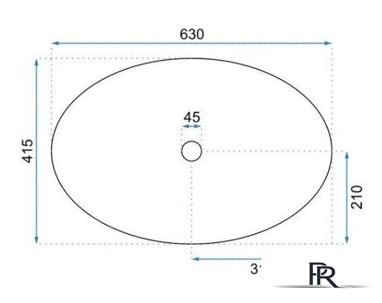 Умывальник Rea Sofia U9908 - Изображение №2 — Интернет-магазин ПроЗаказ