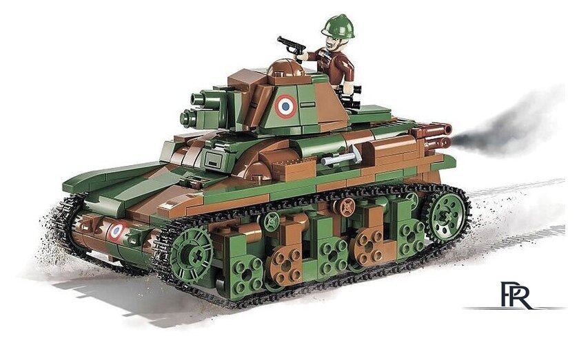 Конструктор Cobi World War II 2553 Renault R35 - Изображение №4 — Интернет-магазин ПроЗаказ