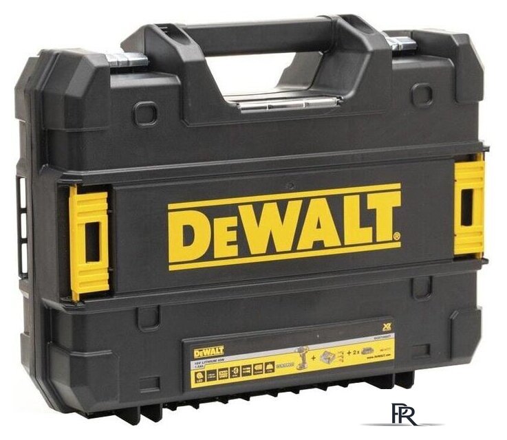 Дрель-шуруповерт DeWalt DCD708D2T-QW (с 2-мя АКБ, кейс) - Изображение №4 — Интернет-магазин ПроЗаказ