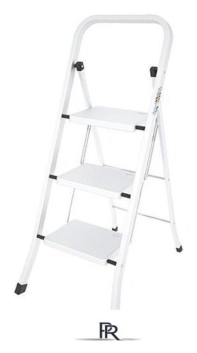 Лестница-стремянка Colombo Factotum 3 Steel G110L03W (3 ступени) - Изображение №1 — Интернет-магазин ПроЗаказ