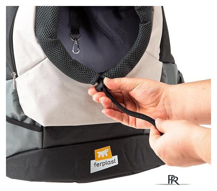 Рюкзак-переноска Ferplast Kangoo L (серый) - Изображение №6 — Интернет-магазин ПроЗаказ