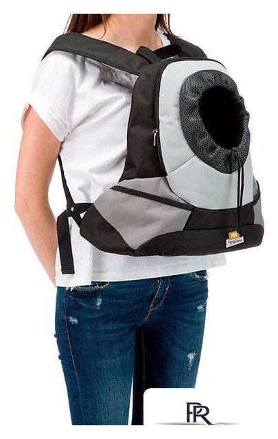 Рюкзак-переноска Ferplast Kangoo L (серый) - Изображение №3 — Интернет-магазин ПроЗаказ