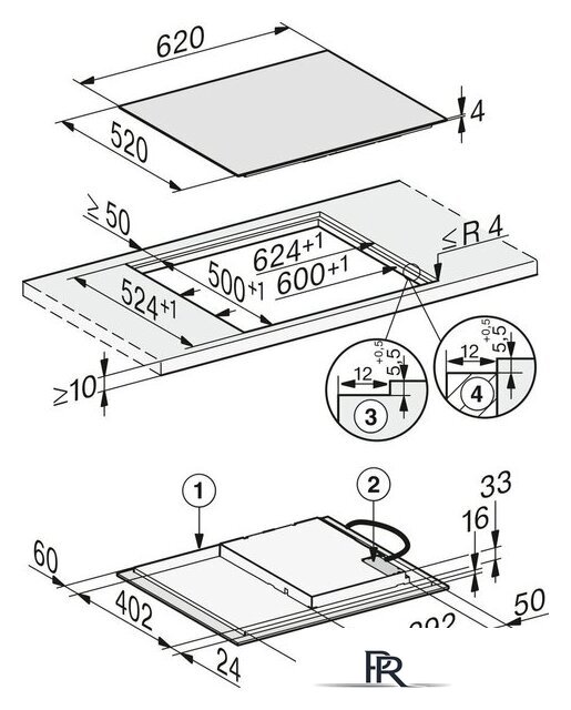 Варочная панель Miele KM 7361 FL - Изображение №4 — Интернет-магазин ПроЗаказ
