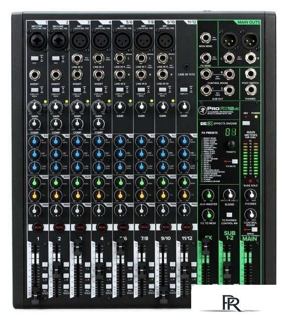 Микшерный пульт MACKIE ProFX12V3 - Изображение №1 — Интернет-магазин ПроЗаказ