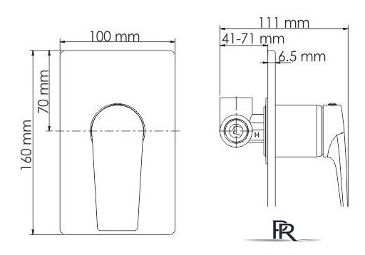 Смеситель Wasserkraft Glan 6651 - Изображение №5 — Интернет-магазин ПроЗаказ