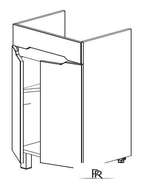  СанитаМебель Тумба под умывальник Сизаль 64.500 - Изображение №2 — Интернет-магазин ПроЗаказ