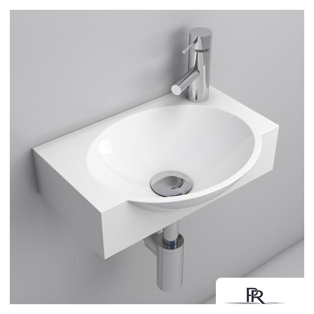  Lauter Тумба под умывальник Из искусственного мрамора Amelia 40 (кашемир п/мат) - Изображение №3 — Интернет-магазин ПроЗаказ