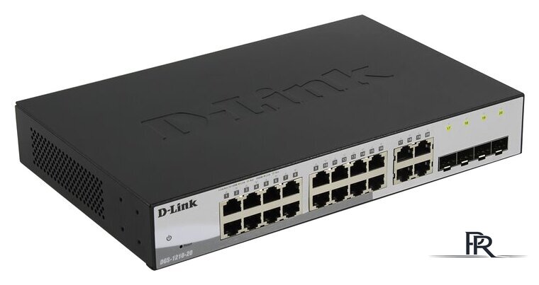 Управляемый коммутатор 2-го уровня D-Link DGS-1210-20/F1A - Изображение №1 — Интернет-магазин ПроЗаказ