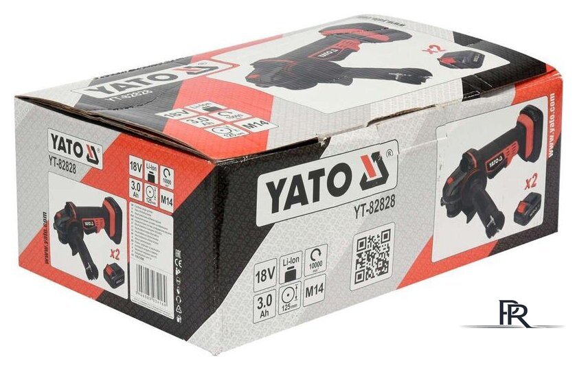 Угловая шлифмашина Yato YT-82828 - Изображение №3 — Интернет-магазин ПроЗаказ