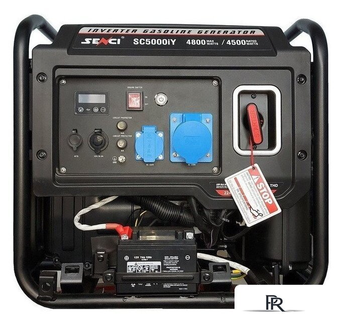 Бензиновый генератор SENCI SC5000i-Y - Изображение №1 — Интернет-магазин ПроЗаказ
