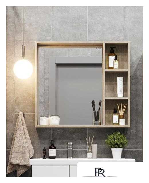  Onika Шкаф с зеркалом Тимбер 70.00 207045 - Изображение №1 — Интернет-магазин ПроЗаказ