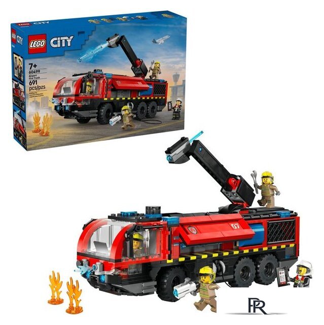Конструктор LEGO City 60499 Пожарная машина аэропорта - Изображение №1 — Интернет-магазин ПроЗаказ