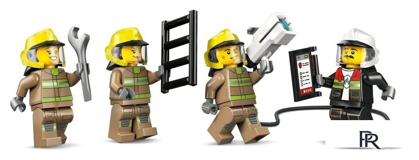 Конструктор LEGO City 60499 Пожарная машина аэропорта - Изображение №7 — Интернет-магазин ПроЗаказ