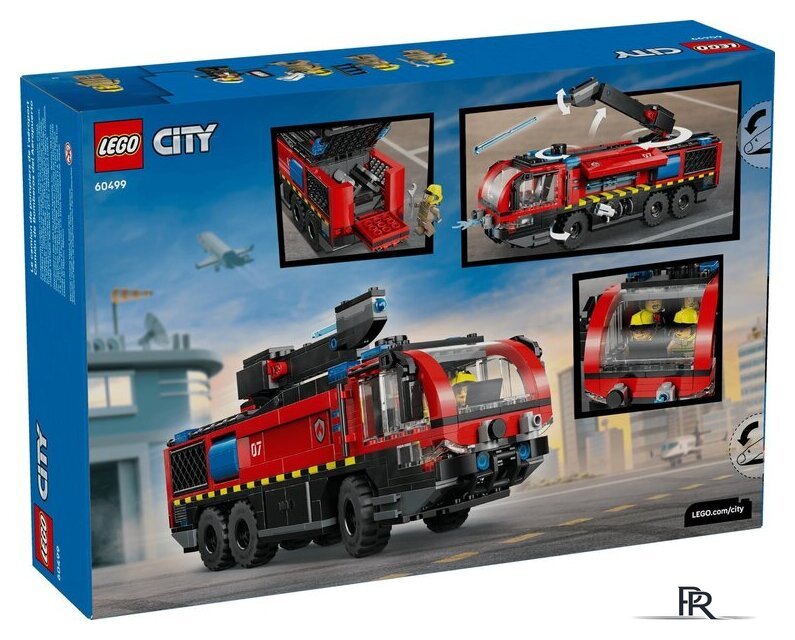 Конструктор LEGO City 60499 Пожарная машина аэропорта - Изображение №13 — Интернет-магазин ПроЗаказ