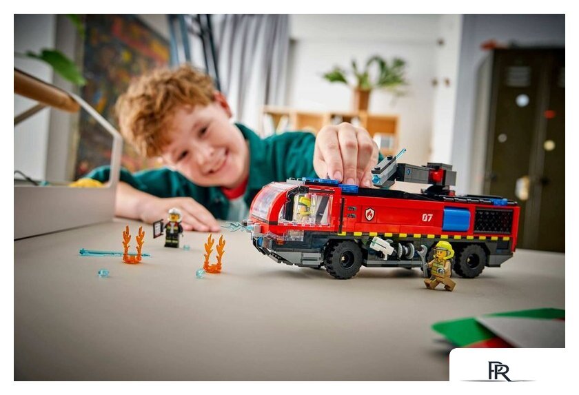 Конструктор LEGO City 60499 Пожарная машина аэропорта - Изображение №9 — Интернет-магазин ПроЗаказ