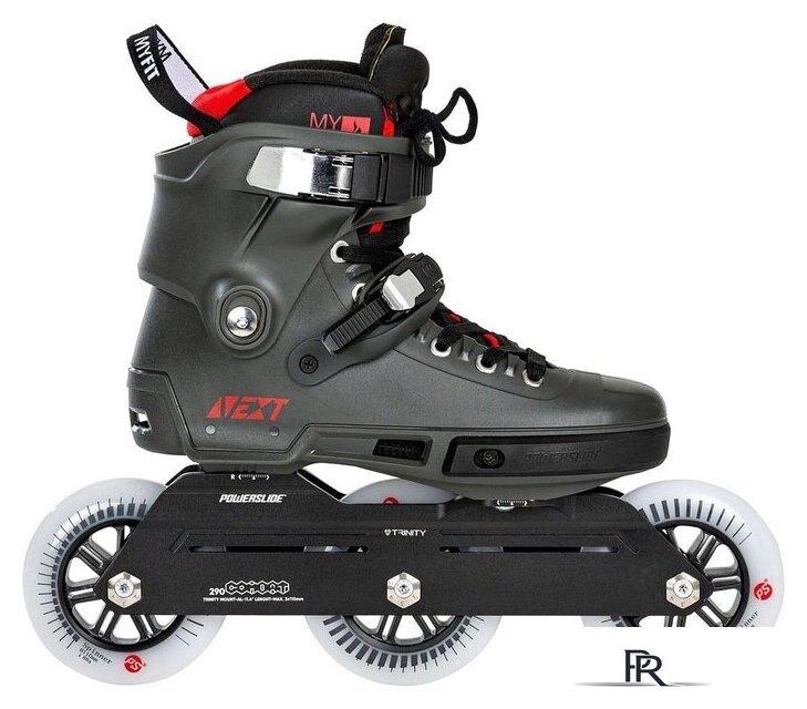 Роликовые коньки Powerslide Next 110 908409 (р. 40-41, charcoal) - Изображение №1 — Интернет-магазин ПроЗаказ