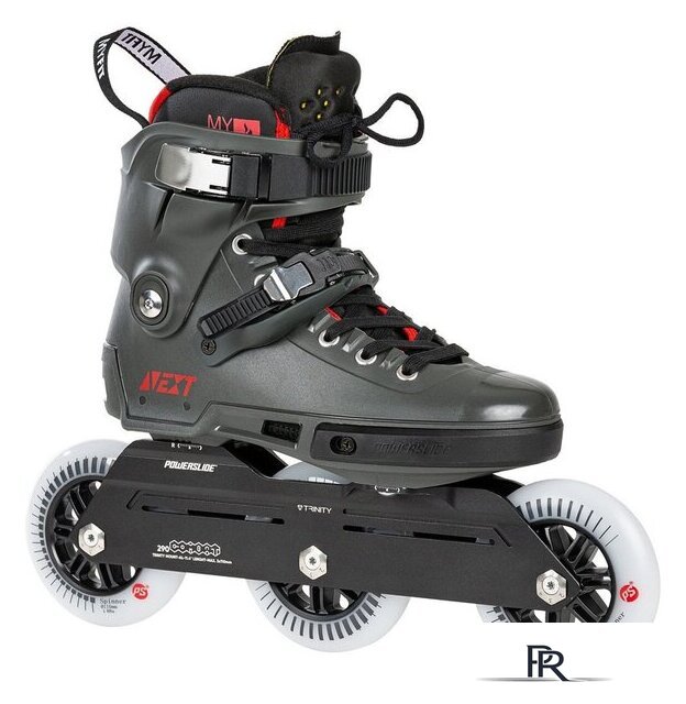 Роликовые коньки Powerslide Next 110 908409 (р. 40-41, charcoal) - Изображение №2 — Интернет-магазин ПроЗаказ