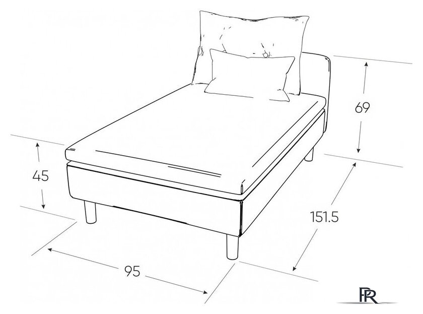 Элемент модульного дивана Mio Tesoro Линту Lintu Szez (Prince Camel) - Изображение №5 — Интернет-магазин ПроЗаказ