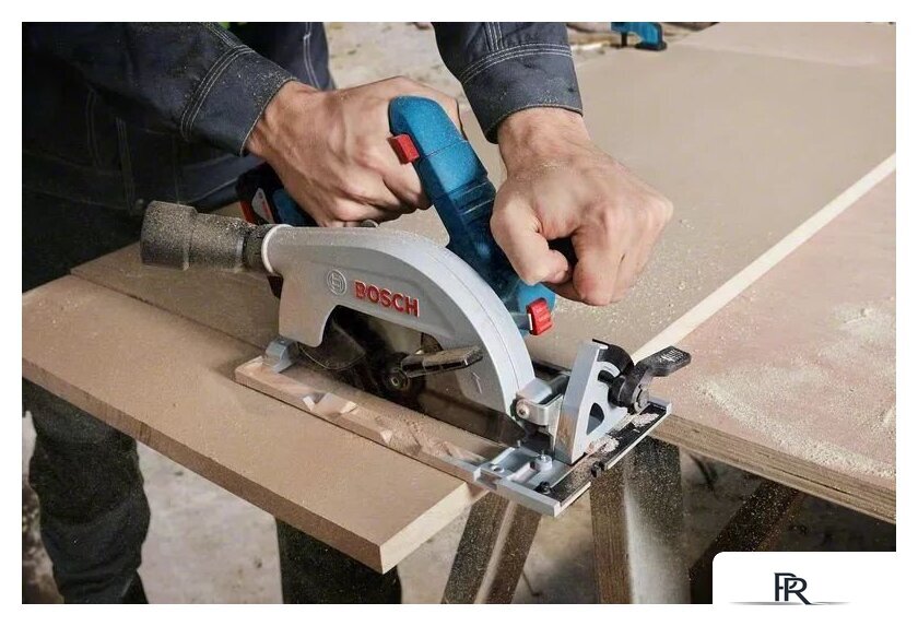 Дисковая (циркулярная) пила Bosch GKS 185-LI Professional 06016C1221 (без АКБ) - Изображение №6 — Интернет-магазин ПроЗаказ