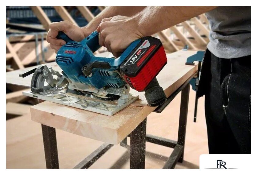 Дисковая (циркулярная) пила Bosch GKS 185-LI Professional 06016C1221 (без АКБ) - Изображение №5 — Интернет-магазин ПроЗаказ