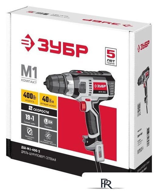 Дрель-шуруповерт Зубр ДШ-М1-400-2 - Изображение №6 — Интернет-магазин ПроЗаказ