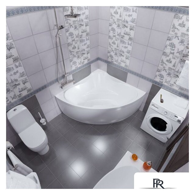 Ванна Triton Троя 150x150 (с каркасом) - Изображение №4 — Интернет-магазин ПроЗаказ