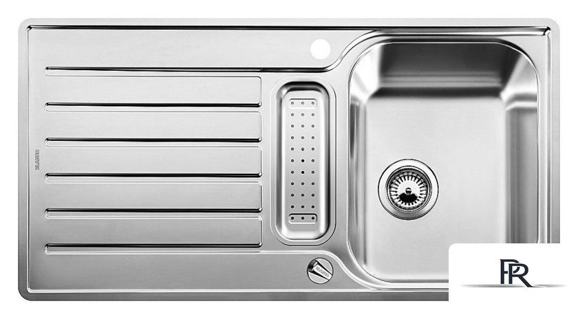 Кухонная мойка Blanco Lantos 5 S-IF 517281 (нержавеющая сталь) - Изображение №1 — Интернет-магазин ПроЗаказ