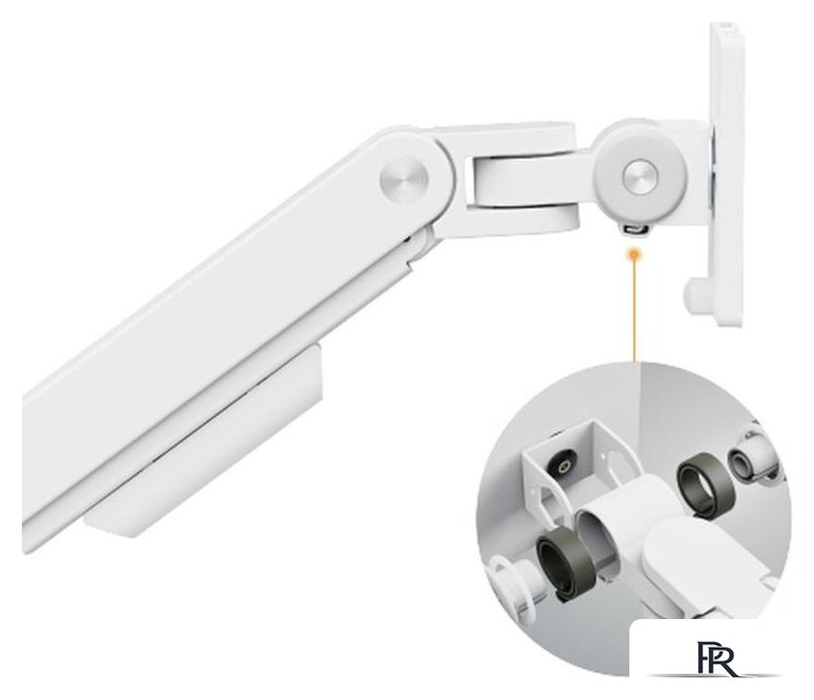 Кронштейн для монитора ErgoSmart Heavy-Duty Lux (полированный алюминий) - Изображение №6 — Интернет-магазин ПроЗаказ