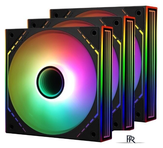Комплект вентиляторов для корпуса Thermalright TL-M12-S X3 (черный) - Изображение №1 — Интернет-магазин ПроЗаказ