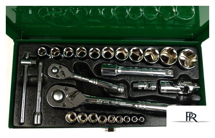 Универсальный набор инструментов Toptul GCAD2802 (27 предметов) - Изображение №3 — Интернет-магазин ПроЗаказ