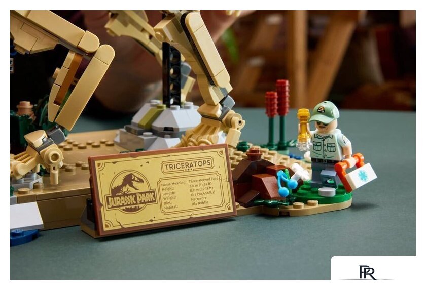 Конструктор LEGO Jurassic World 77985 Окаменелости динозавров: Трицератопс - Изображение №14 — Интернет-магазин ПроЗаказ