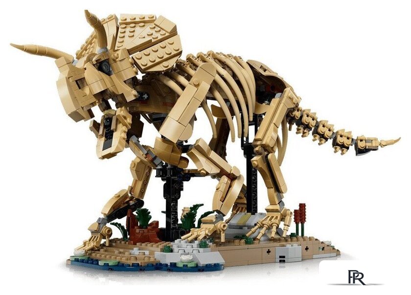 Конструктор LEGO Jurassic World 77985 Окаменелости динозавров: Трицератопс - Изображение №4 — Интернет-магазин ПроЗаказ