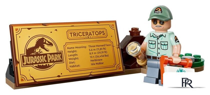 Конструктор LEGO Jurassic World 77985 Окаменелости динозавров: Трицератопс - Изображение №6 — Интернет-магазин ПроЗаказ