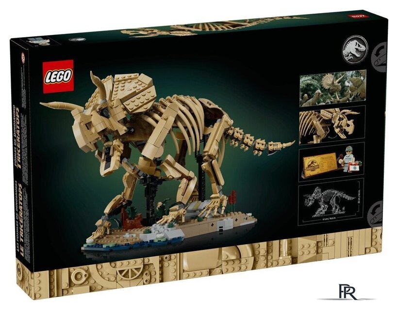 Конструктор LEGO Jurassic World 77985 Окаменелости динозавров: Трицератопс - Изображение №17 — Интернет-магазин ПроЗаказ
