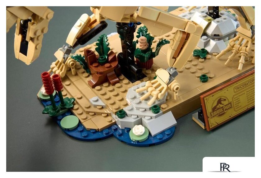 Конструктор LEGO Jurassic World 77985 Окаменелости динозавров: Трицератопс - Изображение №13 — Интернет-магазин ПроЗаказ