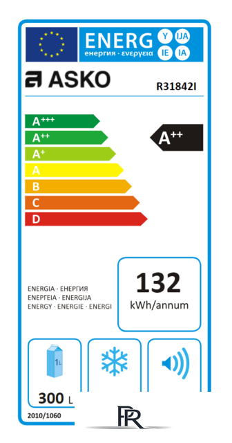 Однокамерный холодильник ASKO R31842I - Изображение №3 — Интернет-магазин ПроЗаказ