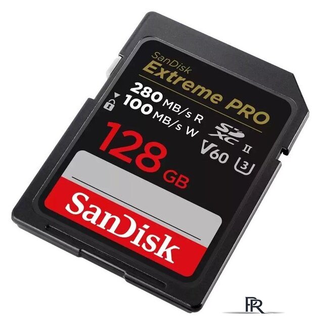 Карта памяти SanDisk Extreme PRO SDXC SDSDXEP-128G-GN4IN 128GB - Изображение №2 — Интернет-магазин ПроЗаказ