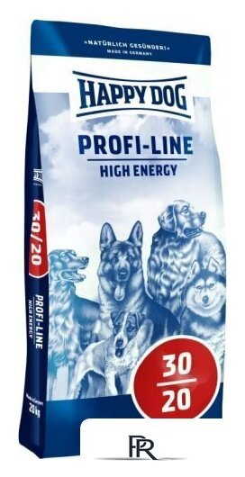 Сухой корм для собак Happy Dog Profi-Line High Energy 30/20 20 кг - Изображение №1 — Интернет-магазин ПроЗаказ