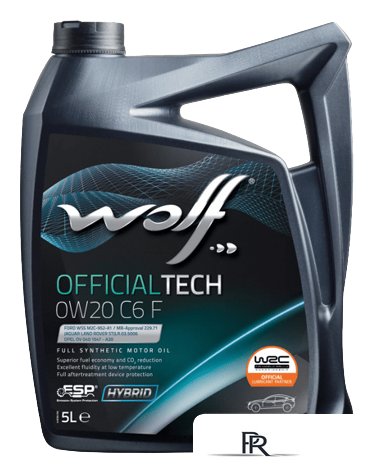 Моторное масло Wolf OfficialTech 0W-20 C6 F 5л - Изображение №1 — Интернет-магазин ПроЗаказ