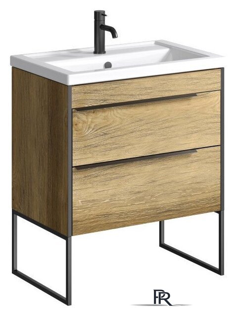  Aqwella Тумба с умывальником Fargo 70 FRG0107DB+4620008197746 - Изображение №2 — Интернет-магазин ПроЗаказ