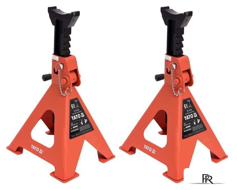 Страховочные опоры Yato YT-17312 6т (2 шт) - Изображение №1 — Интернет-магазин ПроЗаказ