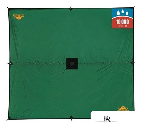 Тент AlexikA Awning 3x3.2м (зеленый) - Изображение №1 — Интернет-магазин ПроЗаказ