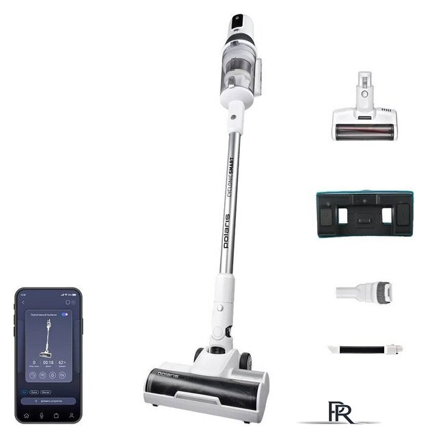 Пылесос Polaris PVCS 8200 Handstick Duo Pro Wi-Fi IQ Home (белый) - Изображение №1 — Интернет-магазин ПроЗаказ