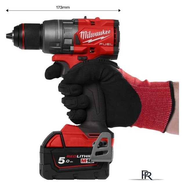 Дрель-шуруповерт Milwaukee M18 FDD3-402C 4933492472 (с 2-мя АКБ, кейс) - Изображение №5 — Интернет-магазин ПроЗаказ